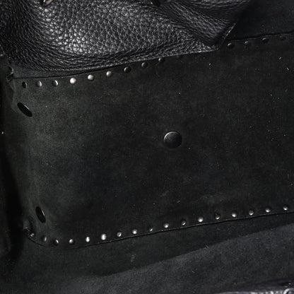 Valentino Garavani Rolling Rockstud Tote Leather With Cabochons Medium