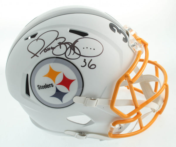 Jerome Bettis Signed Steelers Matte White Full
