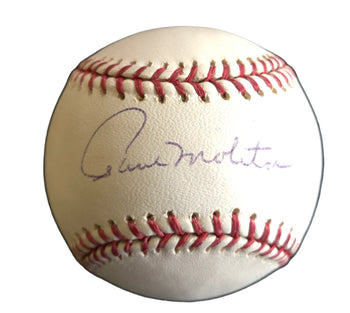 Paul Molitor Autographed Official Major League Baseball (Jsa)