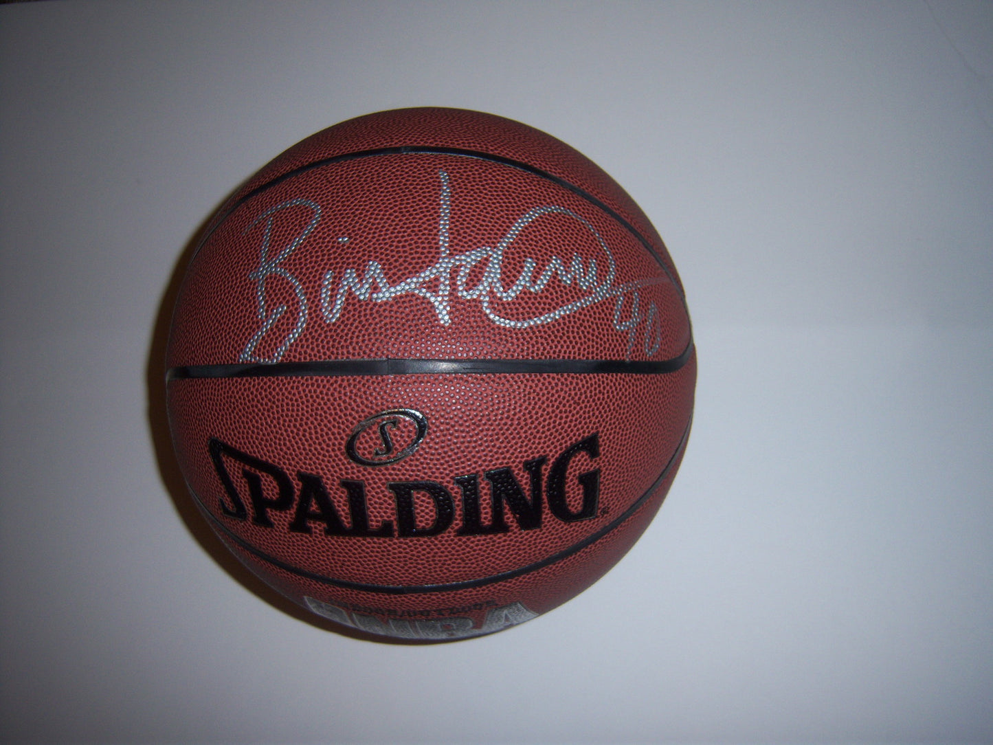 Bill Laimbeer Detroit Pistons W/Coa Signed
