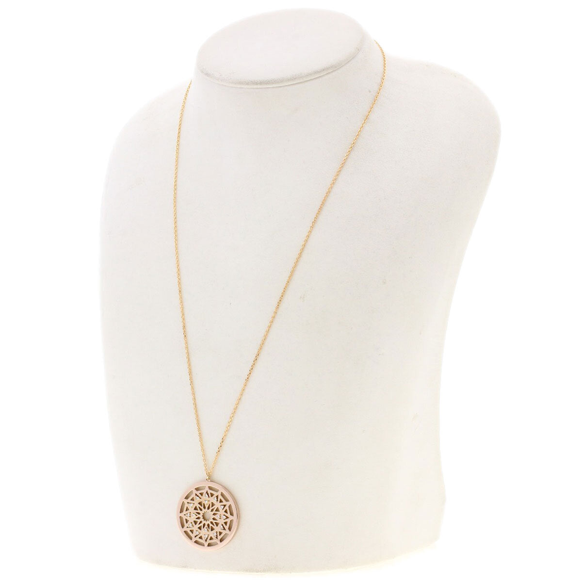 Tasaki   Necklace Diamond K18 Yellow Gold Sg750