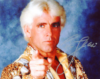 Ric Flair Autographed 8X10 Photo