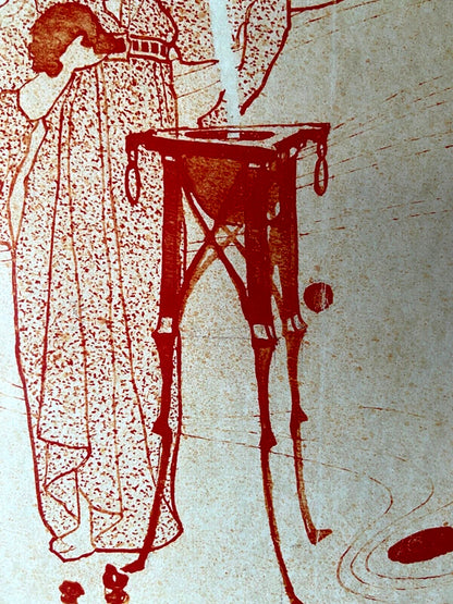 Egon Schiele Lithograph Coa Signed Numbered By Hand. Edvard Munch