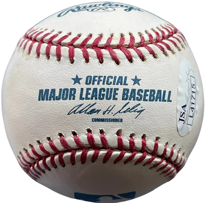 Adam Jones Autographed Official Major League Baseball (Jsa)