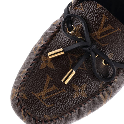 Louis Vuitton Women'S Gloria Flat Loafers Monogram Canvas