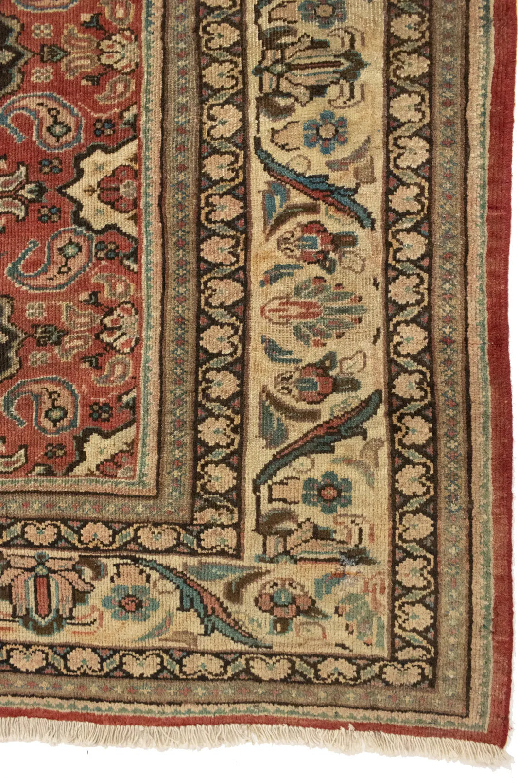 Antique Hand-Knotted Oriental Rug One-Of-A-Kind