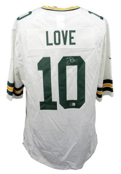 Jordan Love Signed/Auto White Nike Onfield Jersey