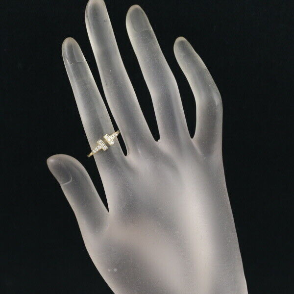 Tiffany&Co. Ring Diamond Tiffany T Wire Us5 18K