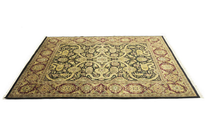8X10 ft Handmade Floral Traditional Wool Rug