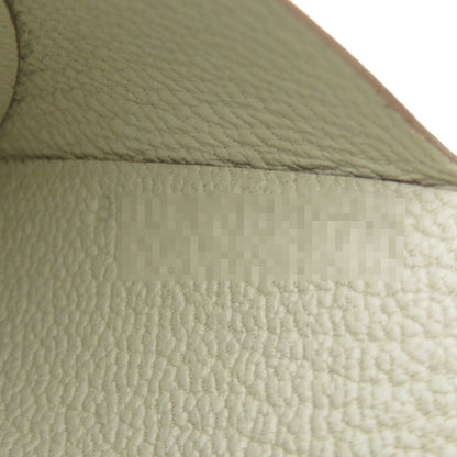 Hermes   Card Case Calvi Duo Chevre Chevre