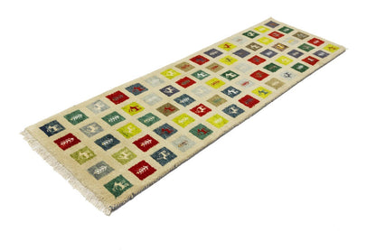 Handmade Pictorial Tribal Indo-Gabbeh Oriental
