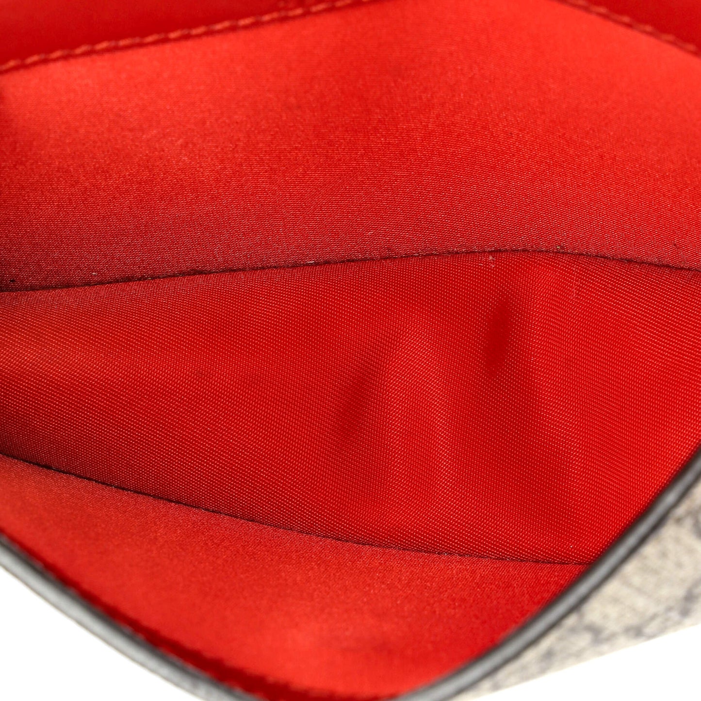 Gucci Cherries Wallet On Chain Gg Coated Canvas Mini