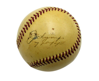 Eddie Rommel Johnny Hopp A'S/Umpire Signed/Auto