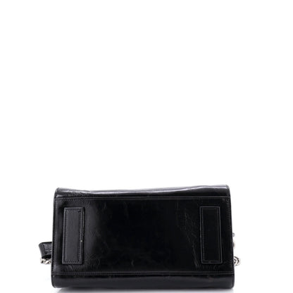 Saint Laurent Sac De Jour Souple Zip Tote Crinkled Glazed Leather Baby