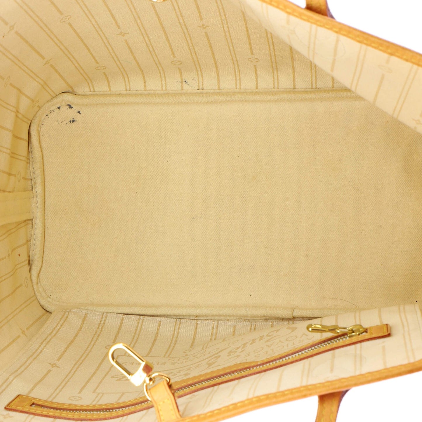 Louis Vuitton Neverfull Nm Tote Damier Mm