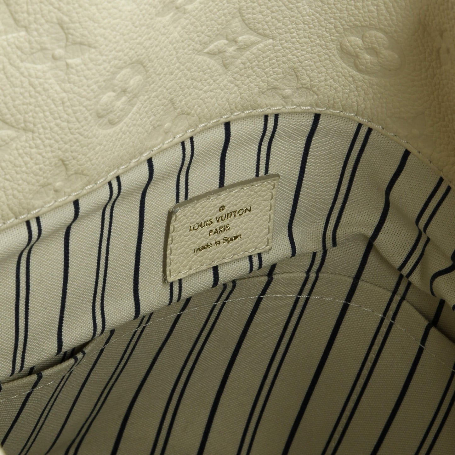 Louis Vuitton Artsy Handbag Monogram Empreinte Leather Mm