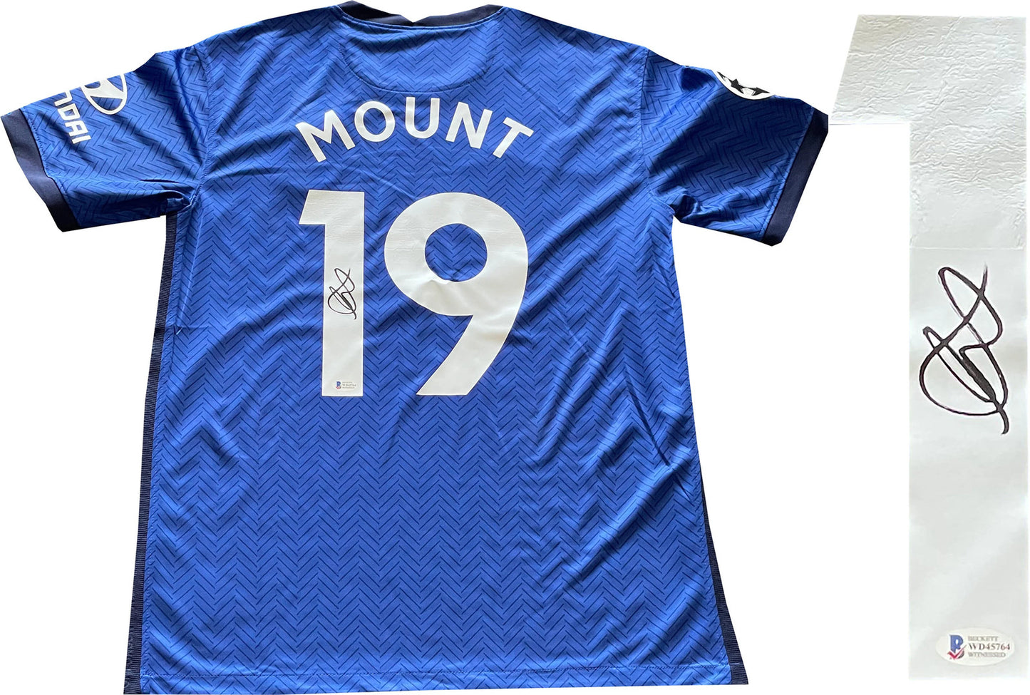 Mason Mount Autographed Chelsea Home Jersey (Bvg)
