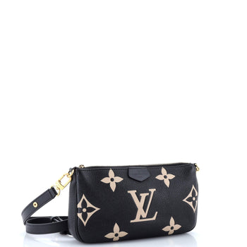 Louis Vuitton Multi Pochette Accessoires Bicolor Monogram Empreinte Giant