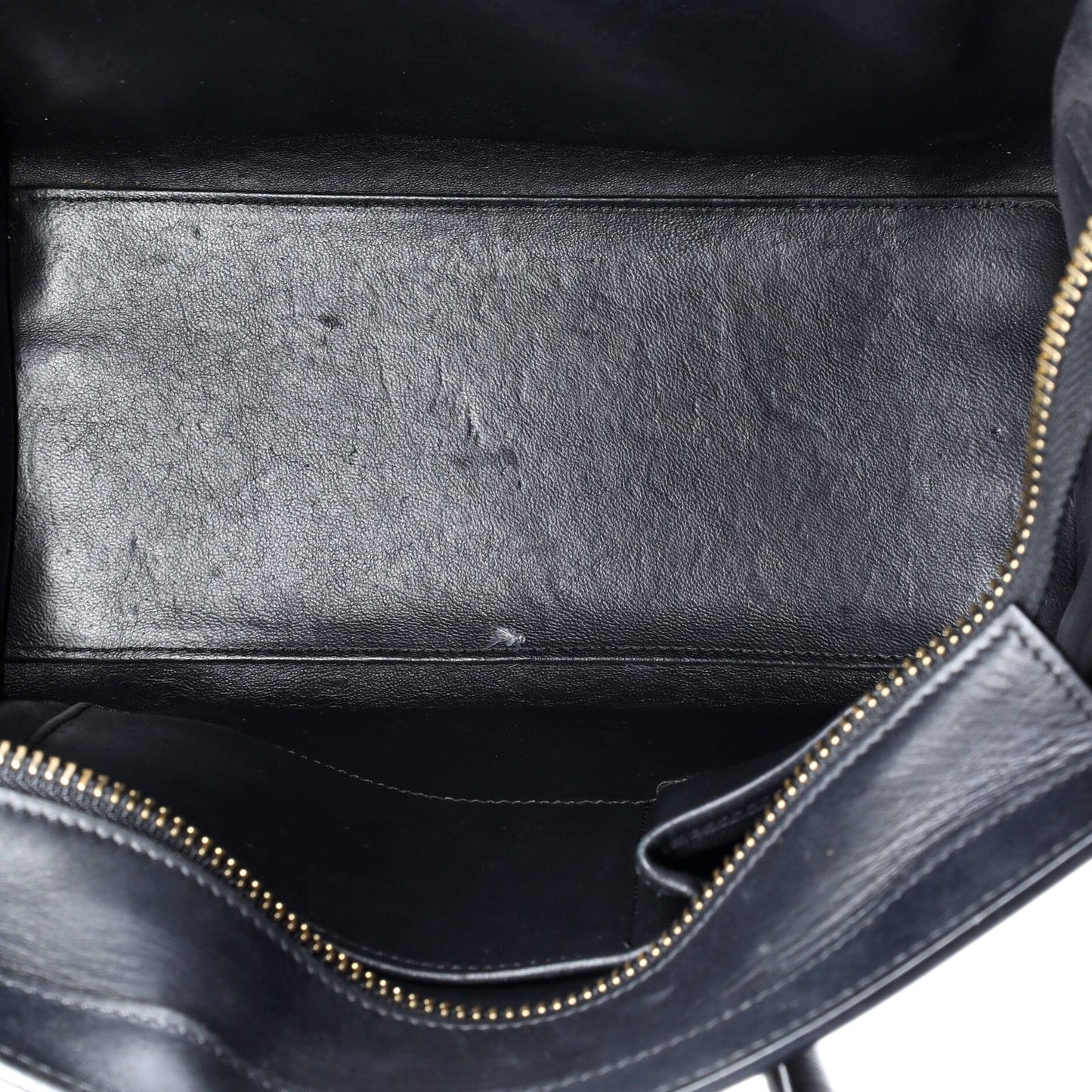 Celine Luggage Bag Smooth Leather Micro