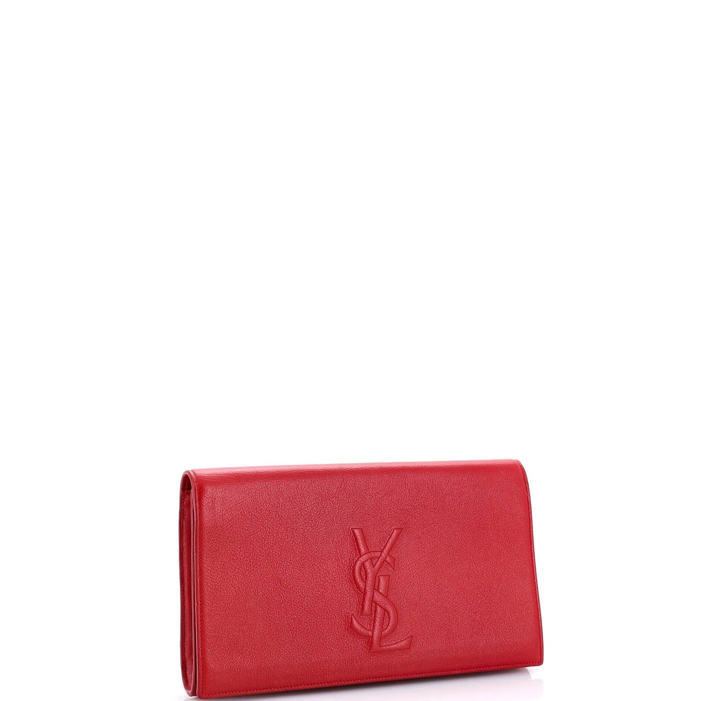Saint Laurent Belle De Jour Clutch Leather Large