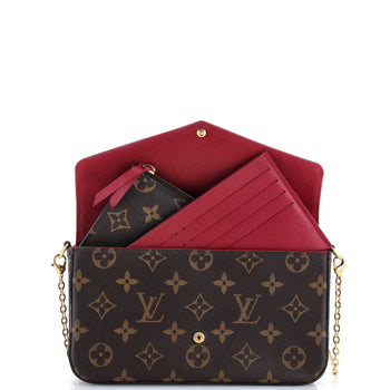 Louis Vuitton Felicie Pochette Monogram Canvas