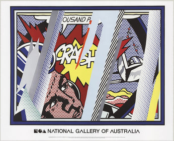 Roy Lichtenstein Reflections On Crash 
