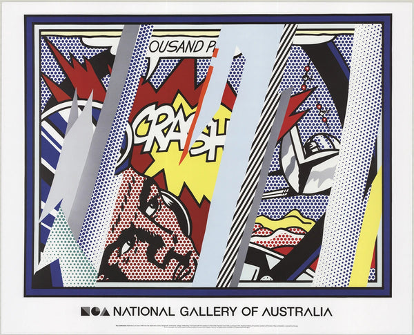 Roy Lichtenstein Reflections On Crash 