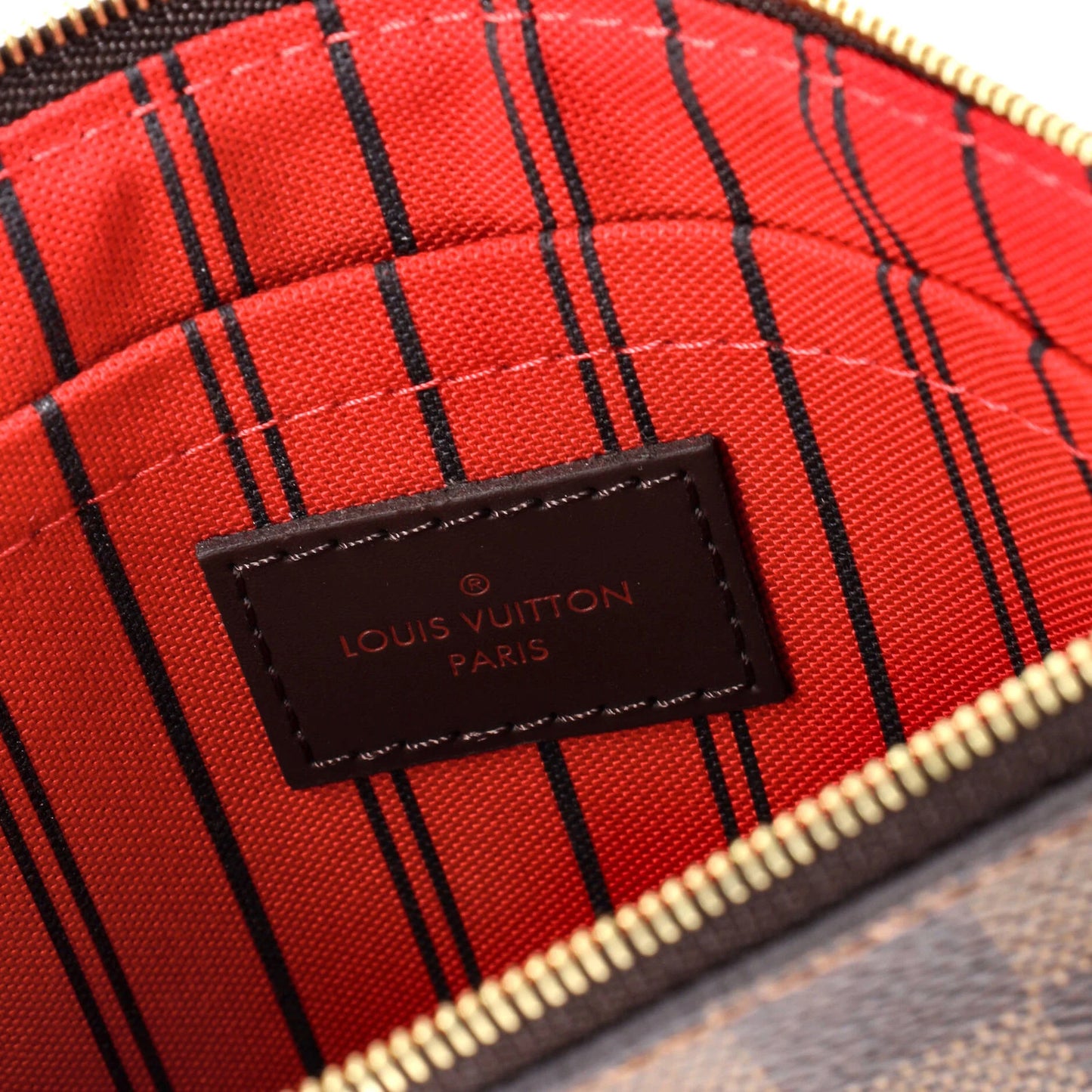 Louis Vuitton Neverfull Pochette Damier Large