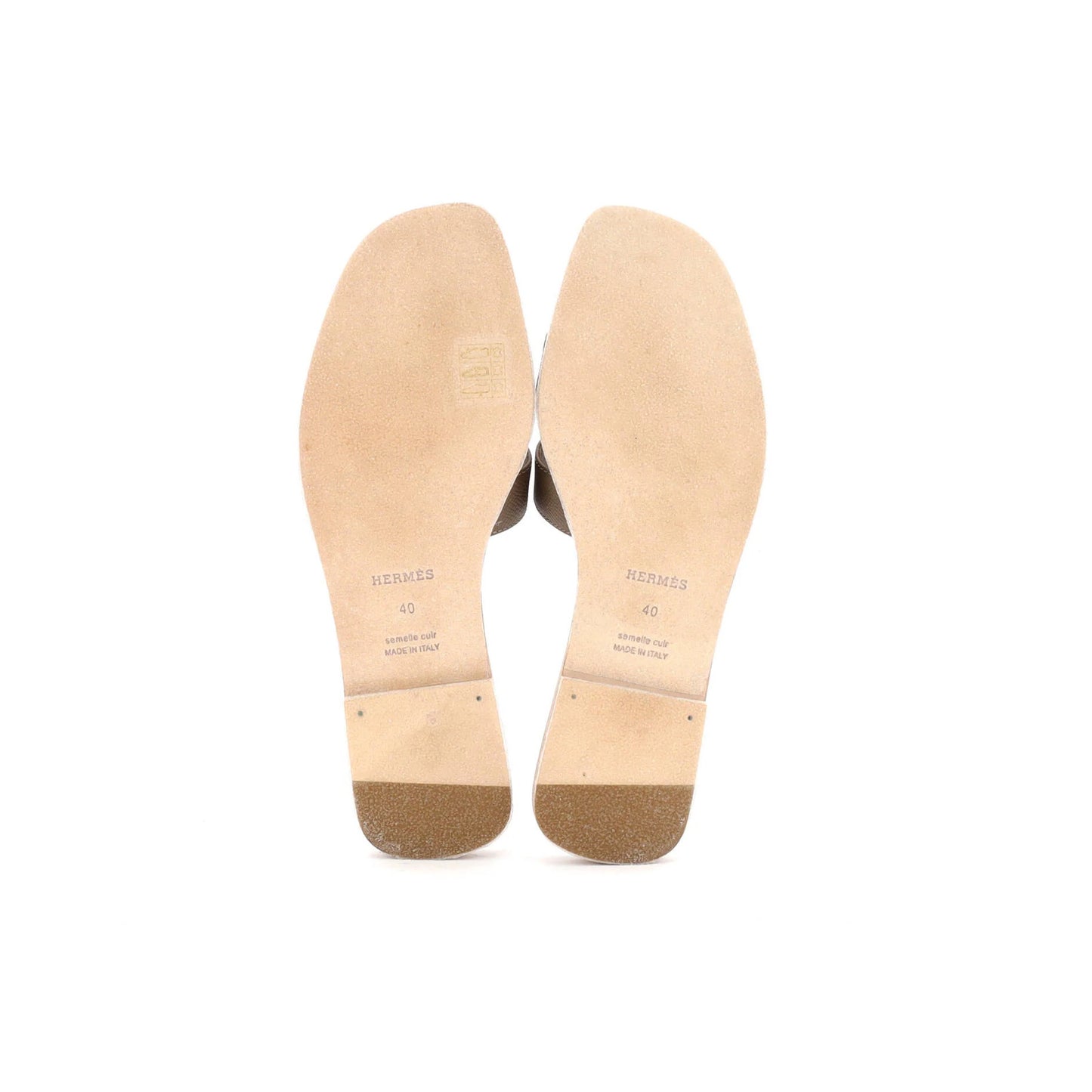 Hermes Women'S Oran Sandals Leather