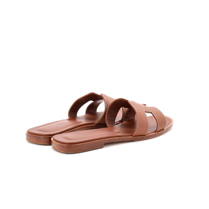 Hermes Women'S Oran Sandals Leather