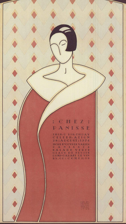 David Lance Goines Chez Panisse Third Birthday Celebration " Offse