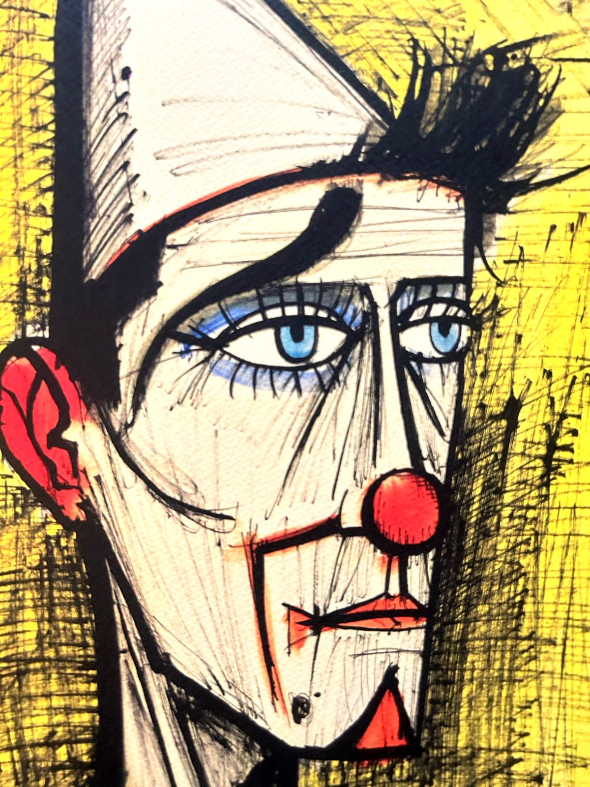 Bernard Buffet Lithograph Certified Coa