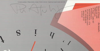 Philippe Apeloig Musee D'Orsay Signed 