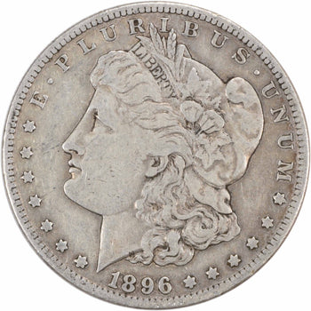 1896-S Morgan Silver Dollar VF Uncertified #208