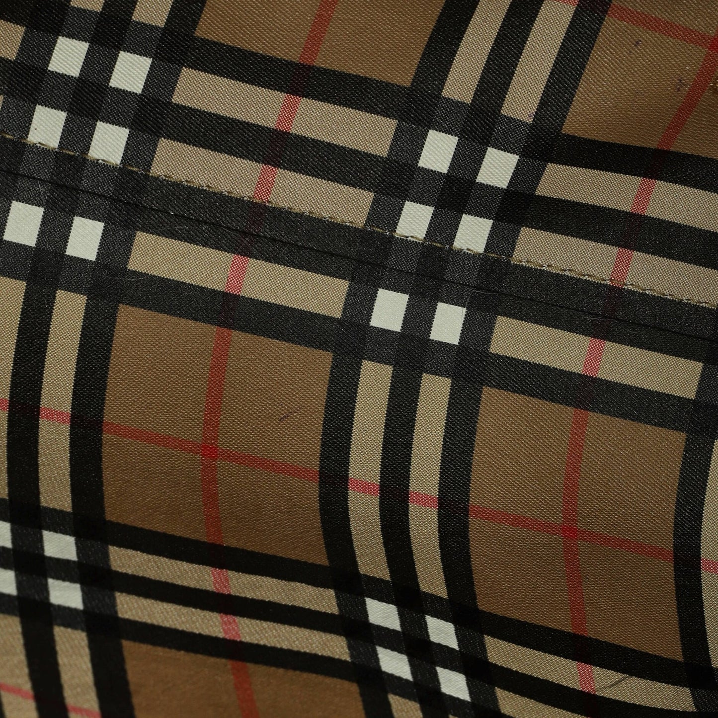 Burberry Crest Shopping Tote Leather Large