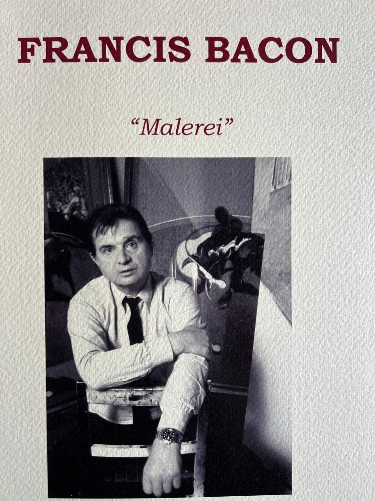 Francis Bacon Lithograph Coa Signed Pen Numbered A Hand Limited 275Exe