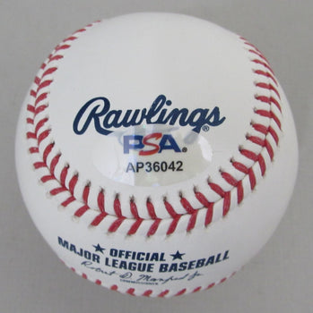Mike Trout Signed/Autographed Oml Baseball Los