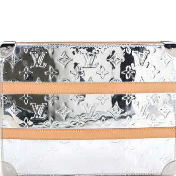 Louis Vuitton Trunk Pouch Monogram Mirror Coated Canvas