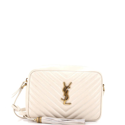 Saint Laurent Lou Camera Bag Matelasse Chevron Leather Small