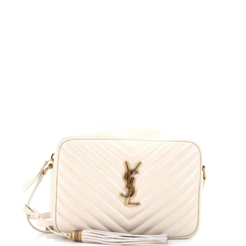 Saint Laurent Lou Camera Bag Matelasse Chevron Leather Small