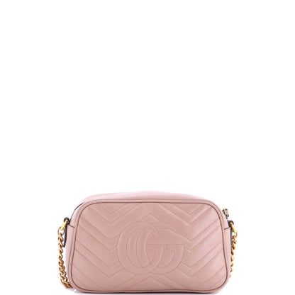 Gucci Gg Marmont Shoulder Bag Matelasse Leather Small