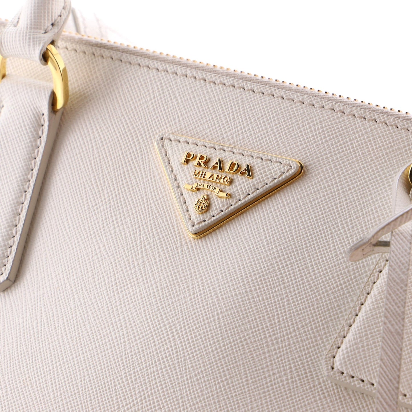 Prada Galleria Double Zip Tote Saffiano Leather Medium