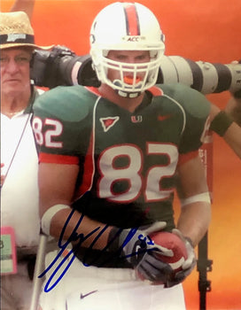 Greg Olsen Autographed 8X10 Photo