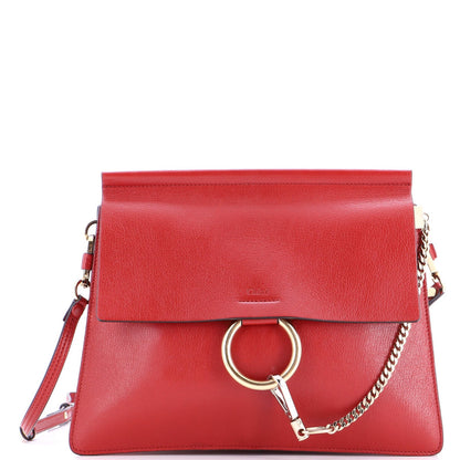 Chloe Faye Shoulder Bag Leather Medium