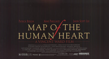 Artist Unknown Map Of The Human Heart " Offset Lithograph