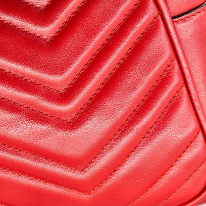 Gucci Gg Marmont Shoulder Bag Matelasse Leather Small