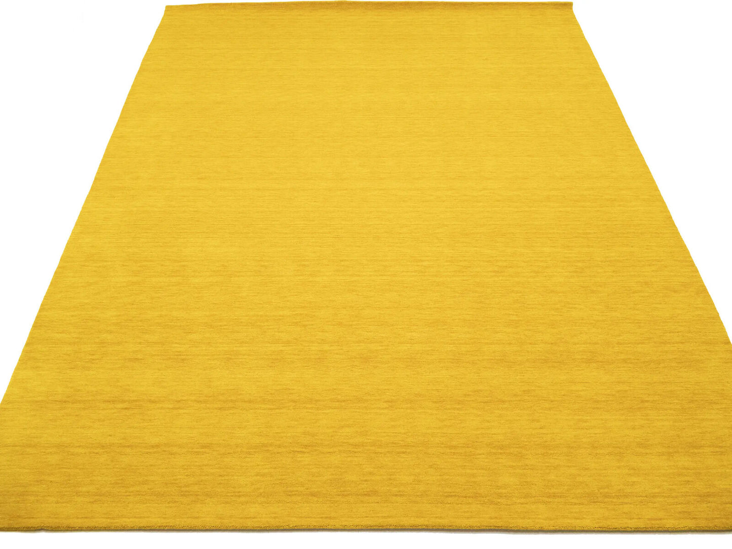 Solid Design Hand-Loomed 9X12 Gabbeh Wool Rug