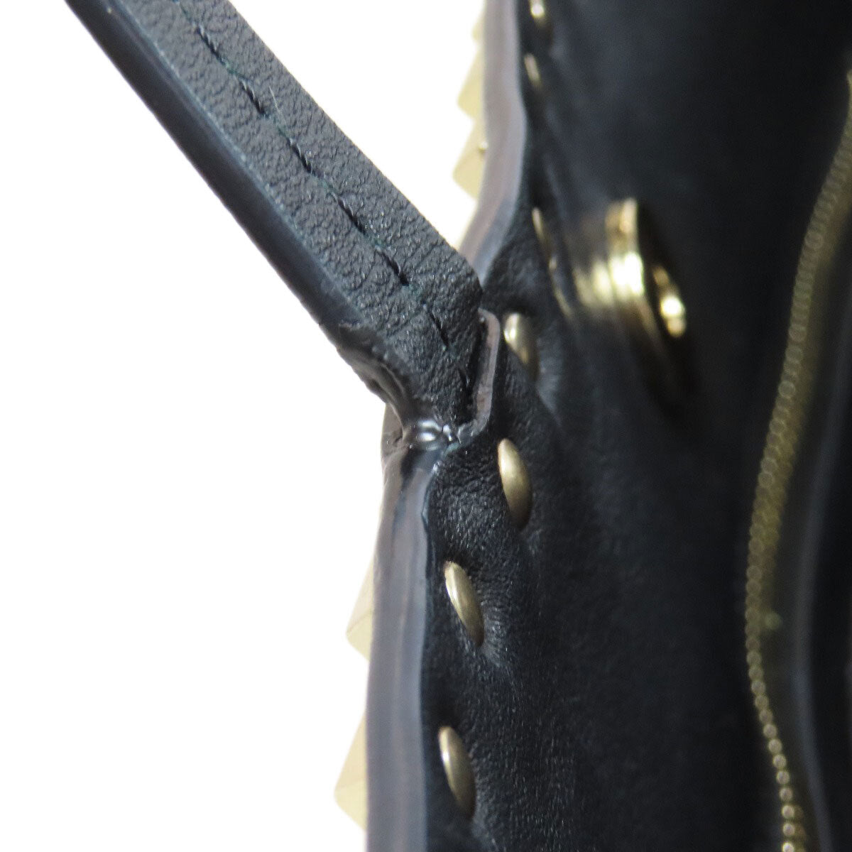 Valentino   Tote Bag Studs Leather