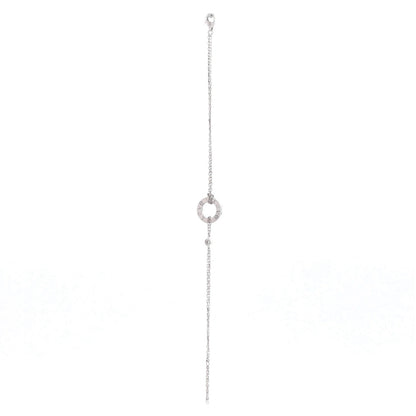Cartier 2 Diamonds Love Bracelet 18K White Gold With Diamonds