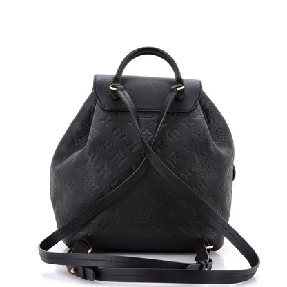 Louis Vuitton Montsouris Nm Backpack Monogram Empreinte Leather Pm